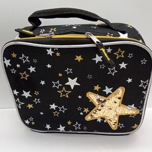 💵3\$13 FILL A BOX SALE! Star Sequin Black Lunch Thermos
